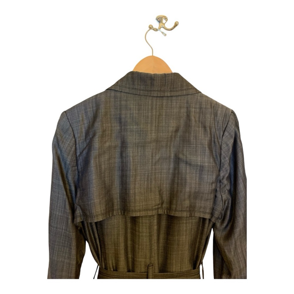 Gray Trench Coat - image 4